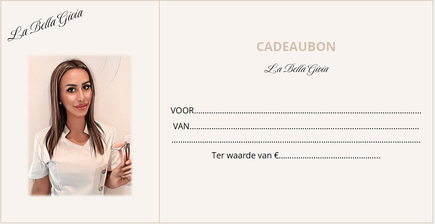Cadeaubon La Bella Gioia